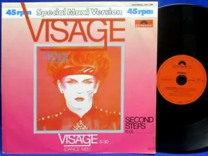 12" MAXI VISAGE - VISAGE / SECOND STEPS / 1981 GERMAN POLYDOR / VG++ MINT- - Bild 1 von 4