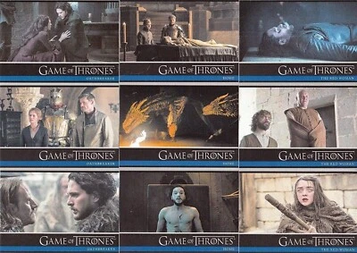 Game of Thrones Season 6 Six 2017 Rittenhouse Complete Base Card Set of 100 TV - Image 1 of 3
