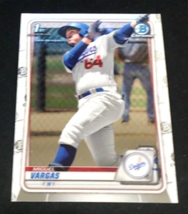2020 Bowman Chrome Miguel Vargas BCP-131 1st Bowman Chrome RC Dodgers *QTY - Picture 1 of 2