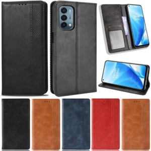 Leather Magnetic Wallet Phone Case For OnePlus 10T 10R 9R Nord N20 N200 N100 - Picture 1 of 55