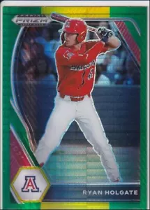 2021 Panini Prizm Entwurf wählt Ryan Holgate grün und gelb Hyperpreis - Bild 1 von 2