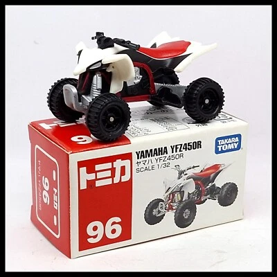 Bicicleta TOMICA 96 YAMAHA YFZ450R 1/32 NUEVA TOMY Foto 1 de 4