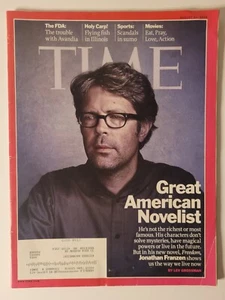 TIME Magazine - Aug 2010 - Jonathan Franzen Cover - Picture 1 of 1