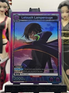 Union Arena TCG Lelouch Lamperouge CGH-1-103 Código Geass ¡Súper raro! - Imagen 1 de 1