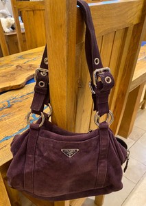 prada bolsa brown