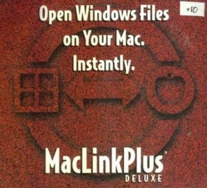 MacLink Plus 10 Deluxe PC CD share documents, open non-mac computer OS files! - Picture 1 of 1