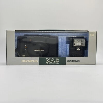 [TOP MINT In Box] OLYMPUS XA3 QD with Electronic Flash A11 Film Cameras From JP - Image 1 of 4