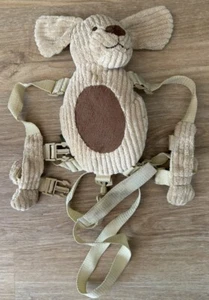 Eddie Bauer Brown Puppy Toddler 2-in-1 Safety Harness Buddy Backpack 10” - Picture 1 of 4