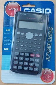 Casio fx-82MS Wissenschaftlich Rechner 2-Line Display 240 Funktion - NEU & OVP - Bild 1 von 2