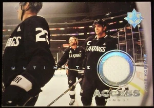 2020-21 UPPER DECK ULT. COLLECTION - ANZE KOPITAR ACCESS MEMORABILIA CARD - Picture 1 of 1