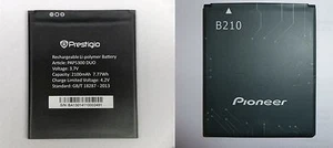 Batteria Smartphone Prestigio PAP5300 DUO - Foto 1 di 1
