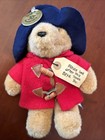 Vintage Paddington Bear Eden 30th Anniversary Plush 10" Collectors Tags 1988