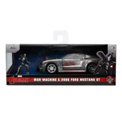 Jada Hollywood Rides: War Machine & 2006 Ford Mustang GT 1/32 Scale - Image 1 of 4