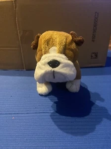 Ganz Webkinz Bulldog Plush Toy Stuffed Animal No Code HM126 - Picture 1 of 2