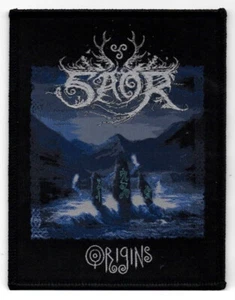 SAOR - Origins - BLACK Borders - Woven Patch / Aufnäher - Picture 1 of 1