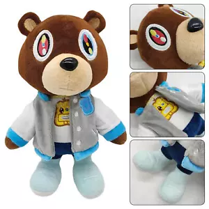 10.2"Kanye Teddy Bear Plush Doll West Graduation Teddy Bear Collection Gift Toys - Picture 1 of 8