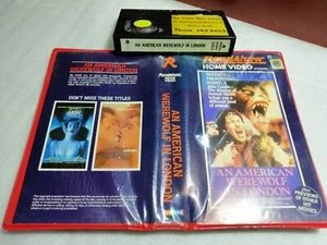 AN AMERICAN WEREWOLF IN LONDON - 1981 Roadshow Beta 1st Issue Not Vhs - HORROR - Picture 1 of 1