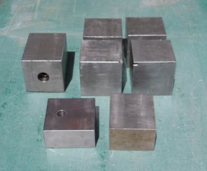 Stahl Vollmaterial, Vierkantstahl - Bild 1 von 3