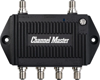 Channel Master TV Antenna Distribution Amplifier, TV Antenna Signal Booster - Image 1 of 4