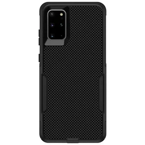 OtterBox Commuter for Galaxy S (Choose Model) Black Grey Carbon Fiber Print - Picture 1 of 13