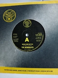 The Newbeats - Bread and Butter (DJM DJS 10710) EX Vinyl Record 7" - Picture 1 of 2