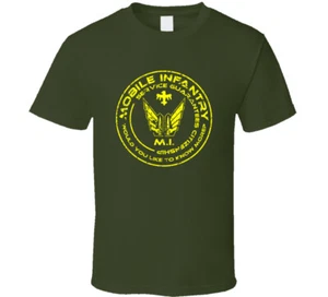 Starship Troopers - Mobile Infantry T Shirt - Picture 1 of 2
