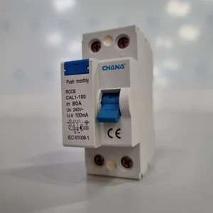 Box of 88 CHANA CAL1-100 2 Pole 80A 100mA RCDs - Picture 1 of 1