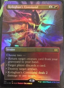 MTG Magic the Gathering Kolaghan's Command (381/686) Double Masters 2022 NM - Bild 1 von 1