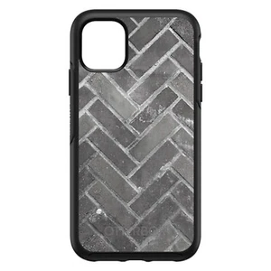 OtterBox Symmetry for Apple iPhone (Pick Model) - Herringbone Brick Floor - Picture 1 of 20