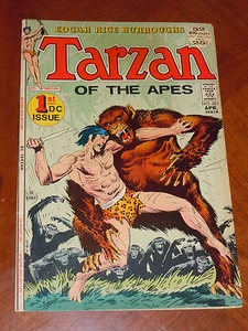 TARZAN #207 (DC 1972)  NM-  (9.2)cond.  High Grade Copy! 1st DC ISSUE Joe Kubert - Picture 1 of 4