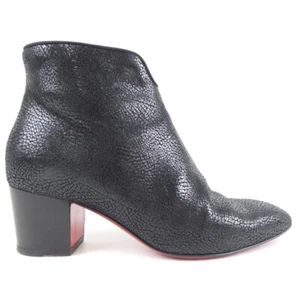 Christian Louboutin taglia 36 stivali da donna in pelle colore nero - Foto 1 di 6