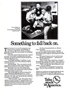 VINTAGE 1981 United States Savings Bonds Take Stock In America Print Ad - Picture 1 of 1