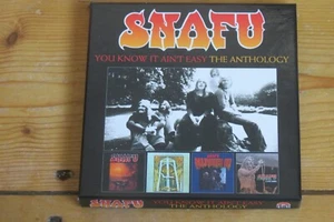 4 CD SNAFU – You Know It Ain't Easy: The Anthology (2024 Cherry Red box set) - Imagen 1 de 5