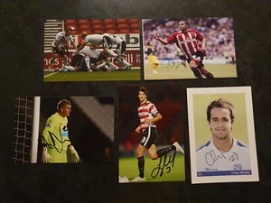 VARIAS - 5 fotografías firmadas 6x4 - DEPORTE - FÚTBOL - Imagen 1 de 1