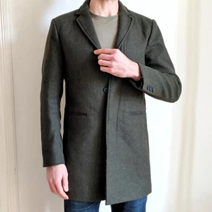 Jacke Mantel Blazer L Selected olive grün, wie neu - Bild 1 von 6