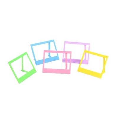 5pcs Assorted Color Mini Picture Frames for Wide and Instantly Photos Organizers - Image 1 of 4