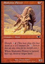 1x FOIL Shaleskin Plower Legions MtG Magic Red Common 1 x1 Card NM