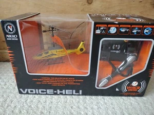 NIKKO VOICE-HELI VOICE RADIO CONTROLLED HELICOPTER *NEW* - Picture 1 of 5