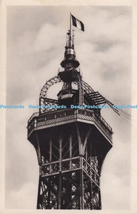 R433206 523 Paris Le Sommet de la Tour Eiffel RP C A P Edition Speciale du Souve - Picture 1 of 4