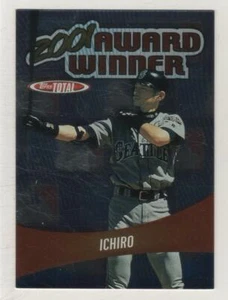 2002 Topps Total Award Winners #04 Ichiro Suzuki Seattle Mariners BV$4 Insert #4 - Picture 1 of 1