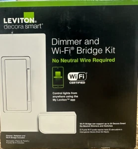 Kit bridge dimmer e Wi-Fi intelligente senza neutro per case più vecchie senza neutro - Foto 1 di 2
