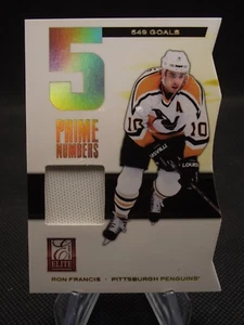Maglie Elite 2011-12 numero primo #5 Ron Francis #104/549 - Foto 1 di 2