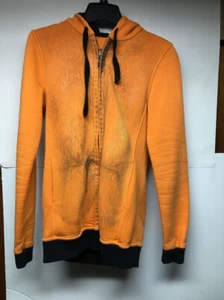 Hoodie girls size XS tiger pattern with ears. Preowned in good condition. - Picture 1 of 4
