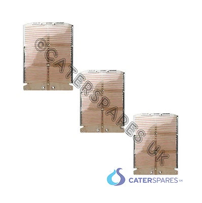 DUALIT 2 SCHLITZ SCHEIBEN TOASTER KOMPLETTES ELEMENT SET 1 X MITTE 2 X ENDE (3) TEILE