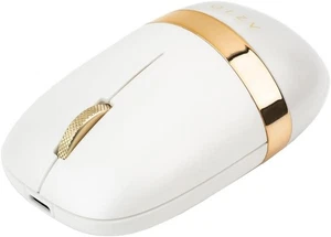 AZIO IZO Mouse – Wireless Bluetooth, Ergonomic, Rechargeable – PC/Mac – White - Picture 1 of 6