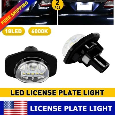2 luces LED de matrícula para 2008-2014 Scion xD/xB 6000K blancas 860LM OXILAM Foto 1 de 4