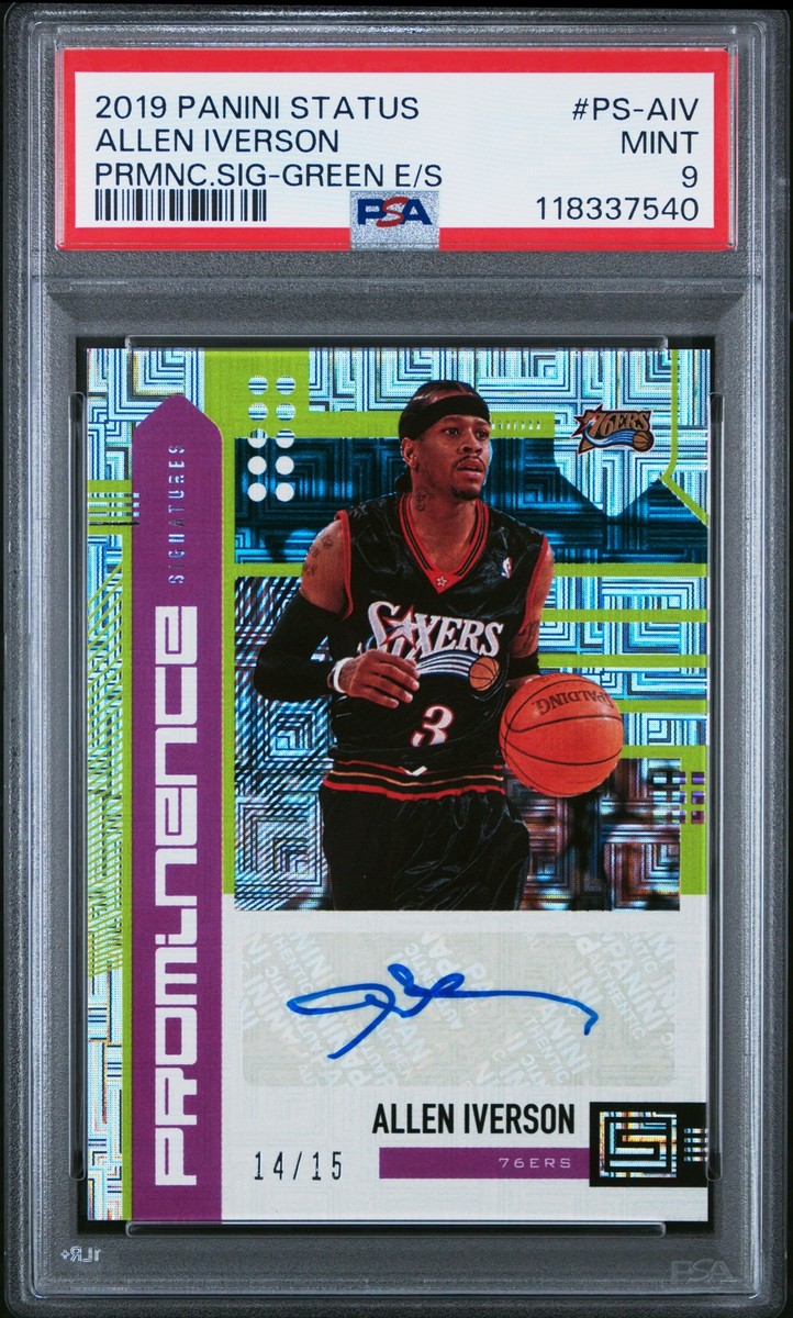 その他 2013 PANINI PINNACLE ALLEN IVERSON PSA9 Allen Iverson Professional Sports Authenticator (PSA