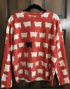Maglione Pecora Nero Principessa Diana Replica -Etichetta Manca - Foto 1 di 6
