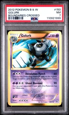 2012 POKEMON B&W BOUNDARIES CROSSED #150 GOLURK PSA 7 - Image 1 of 2