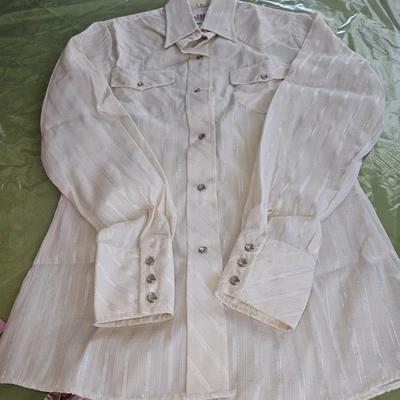 Vintage Millie Girls Western Shirt Pearl Snaps & Old Neck Scarf Cowgirl XS S - Image 1 of 4